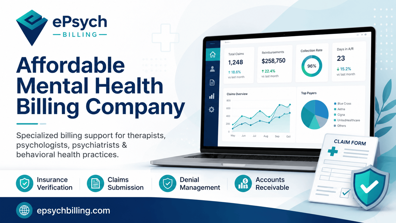 Affordable mental health billing company