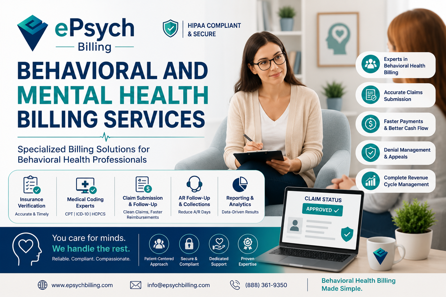 Behavioral and Mental Health Billing Services