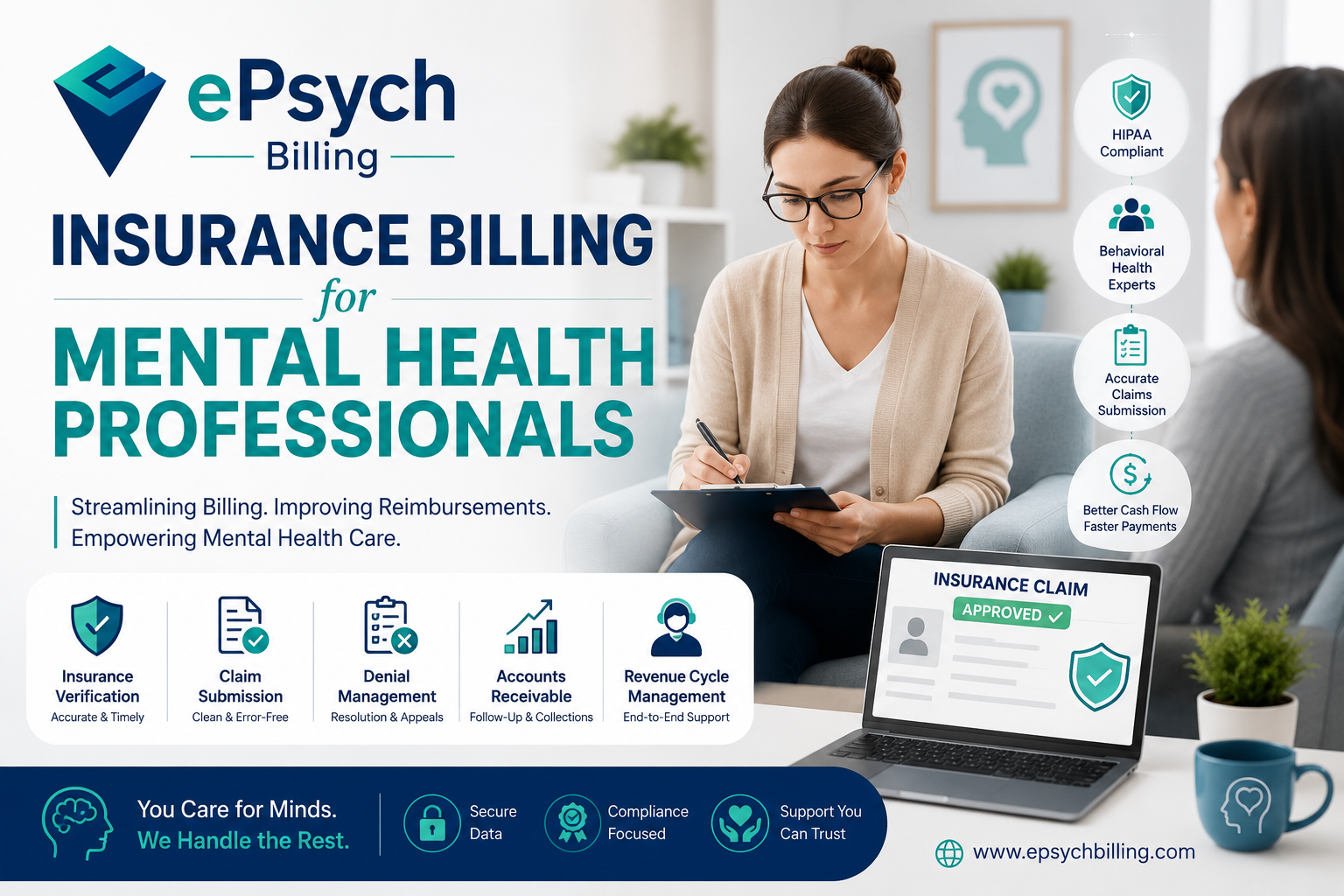 Insurance billing for Mental Health Professionals